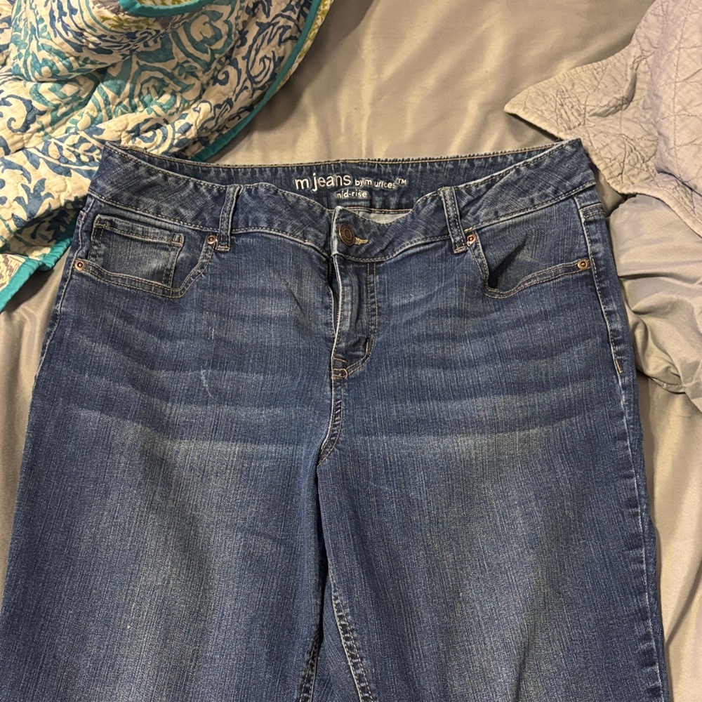 Maurices Classic Blue Boot Cut Jeans